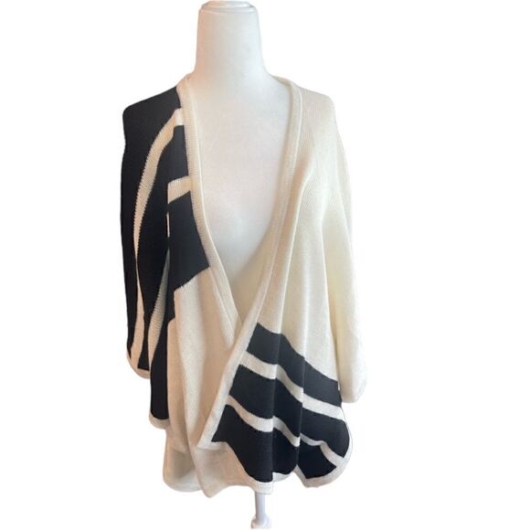 Brochu Walker Alpaca Wool Cardigan Poncho - Universal Size - Picture 4 of 12